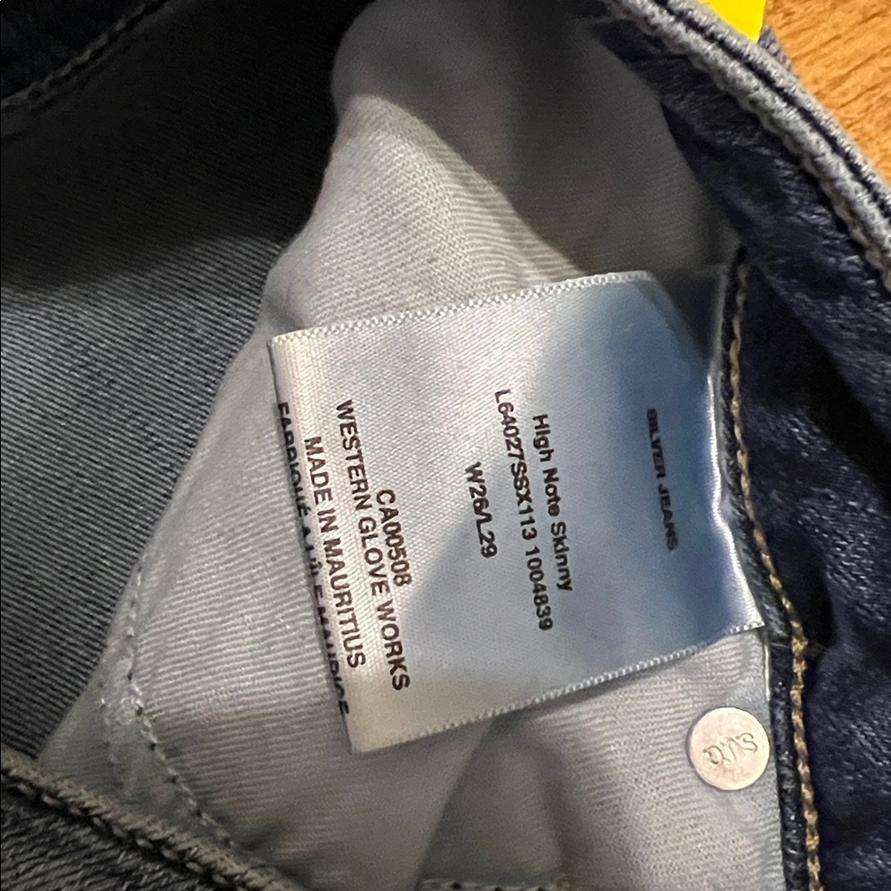 Silver high note Skinny Jeans - Picture 3 of 6